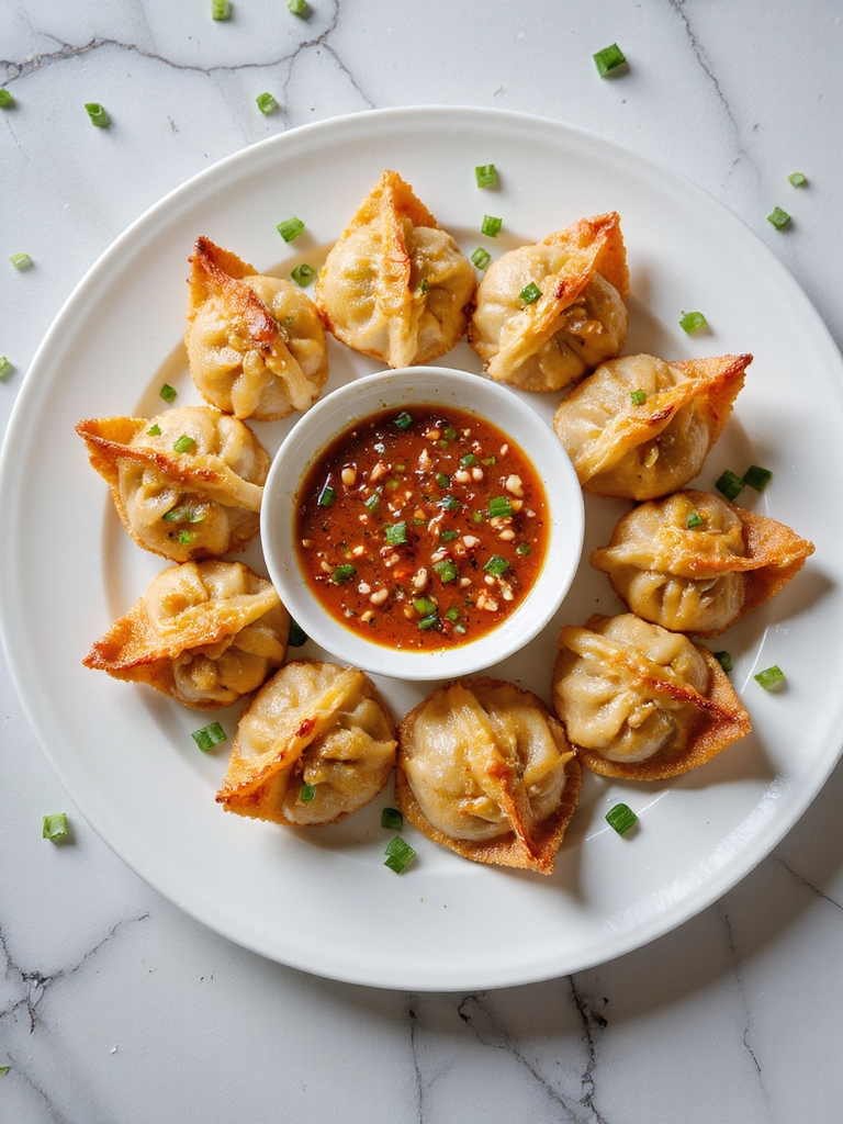 crispy crab rangoon delight