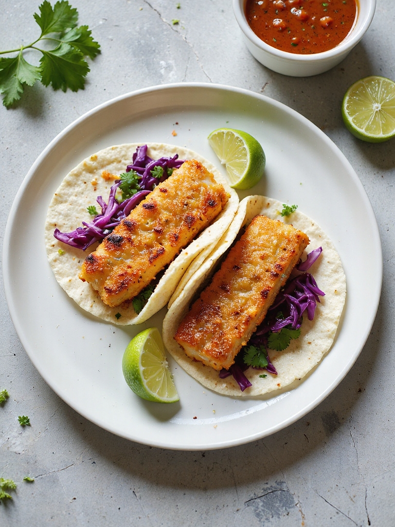 crispy fish tacos deliciously customized