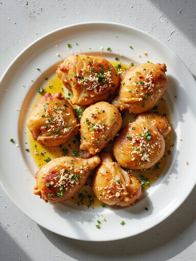 crispy garlic parmesan chicken