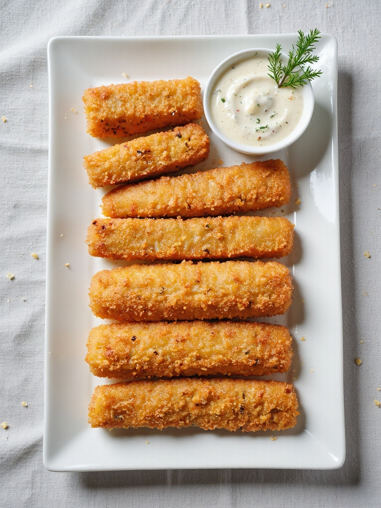 crispy gluten free fish sticks
