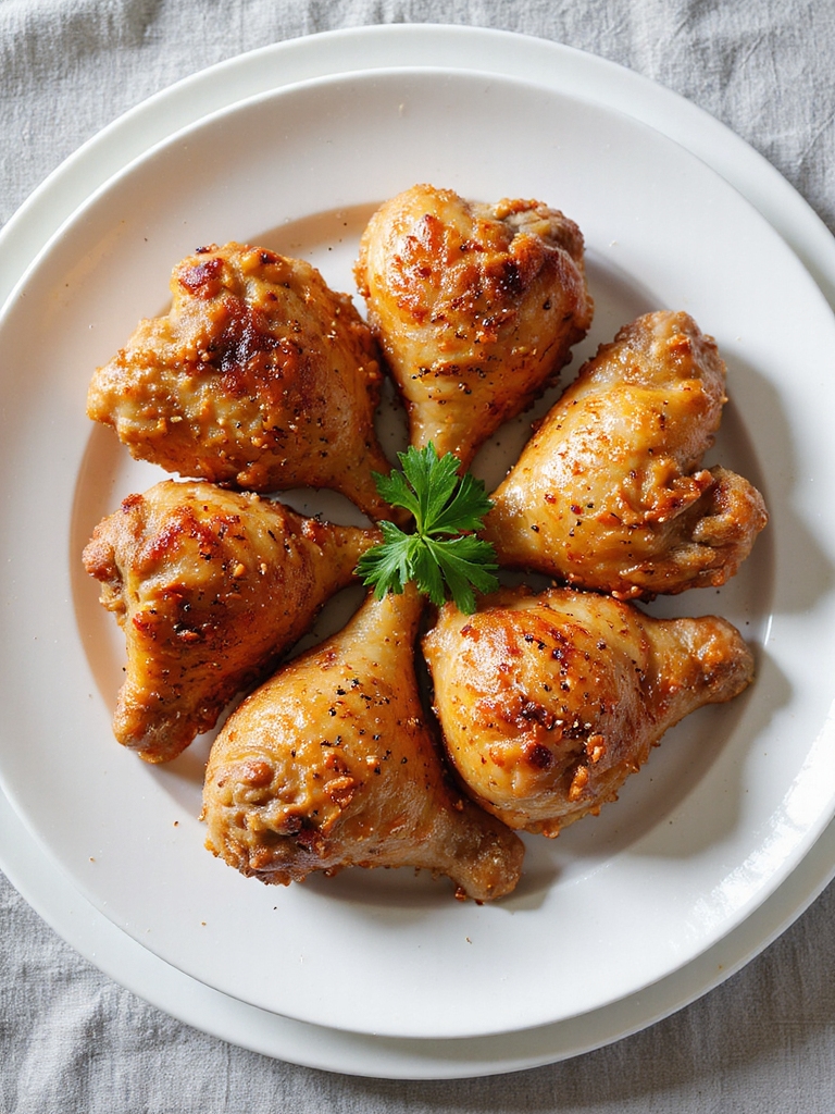 crispy healthy air fryer drumsticks
