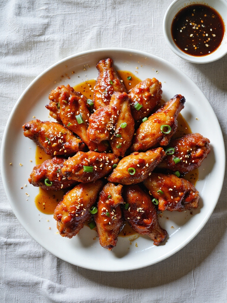 crispy korean air fried wings