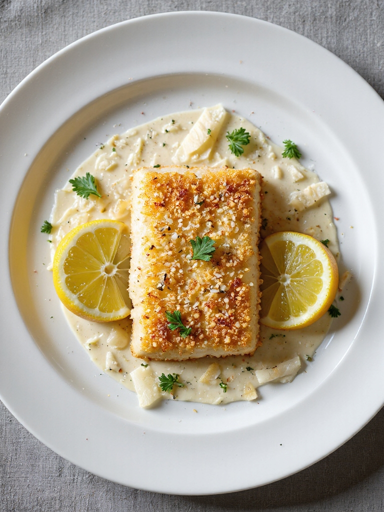 crispy parmesan crusted cod recipe