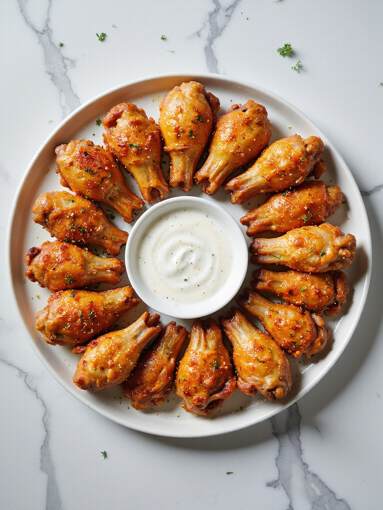 crispy ranch seasoned wings