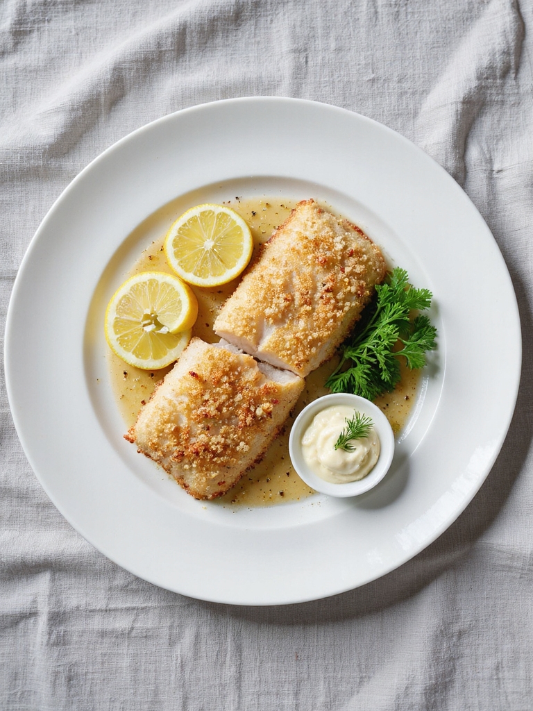 crispy sole with aioli