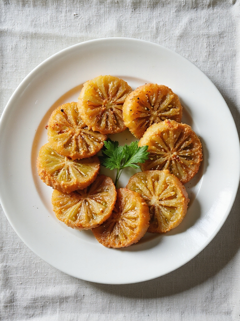 crispy southern fried tomatoes