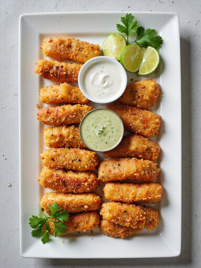 crispy spicy cajun fish sticks