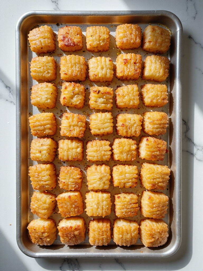 crispy tater tots technique