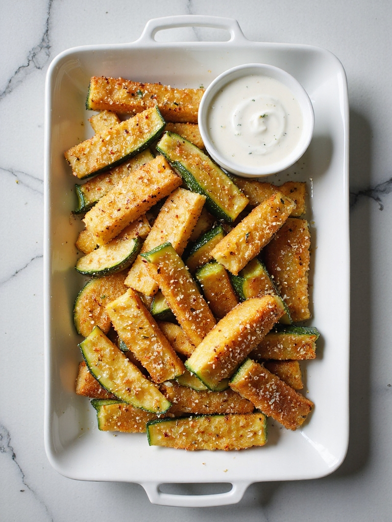 crispy zucchini fries recipe