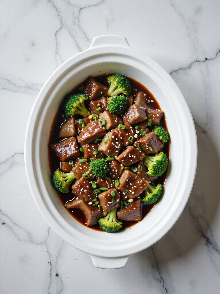 crockpot beef and broccoli