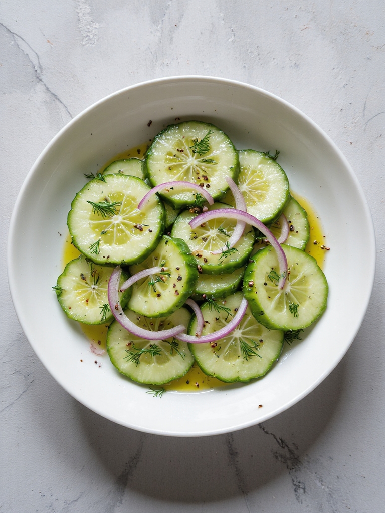 cucumber dill salad recipe