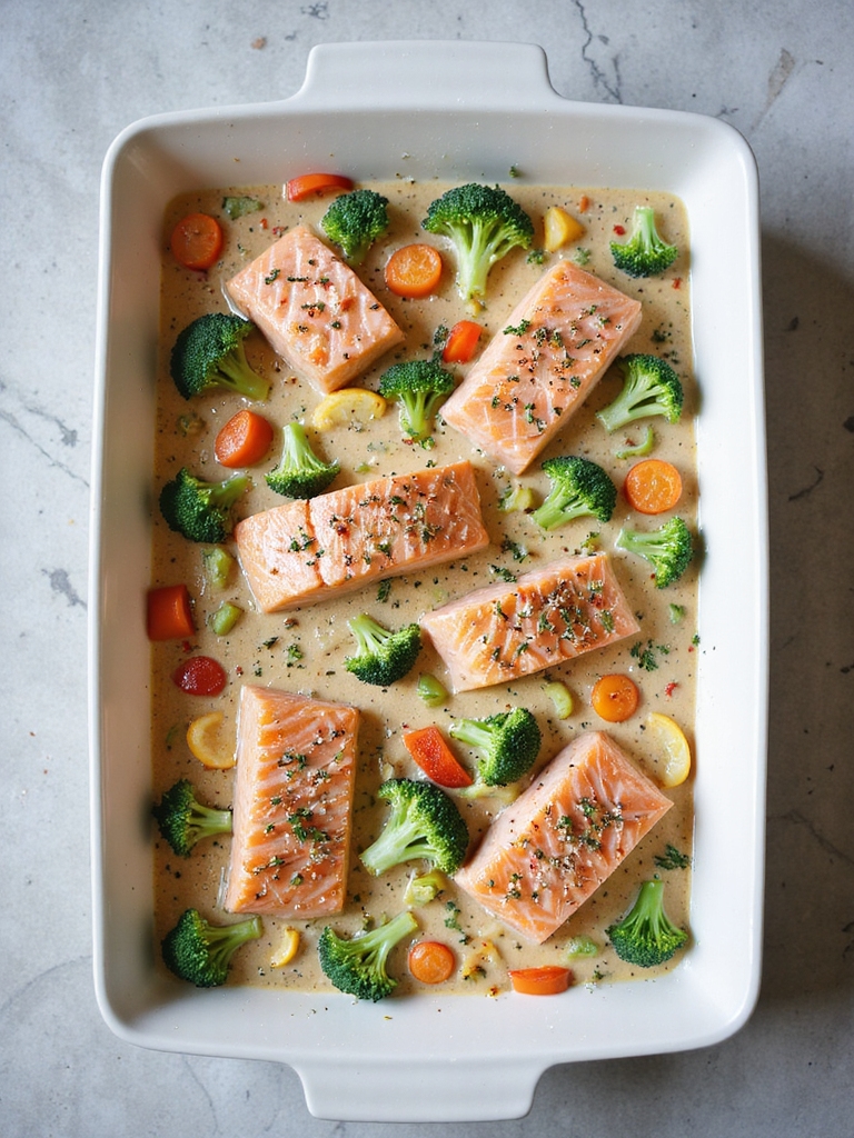 dairy free salmon casserole recipe