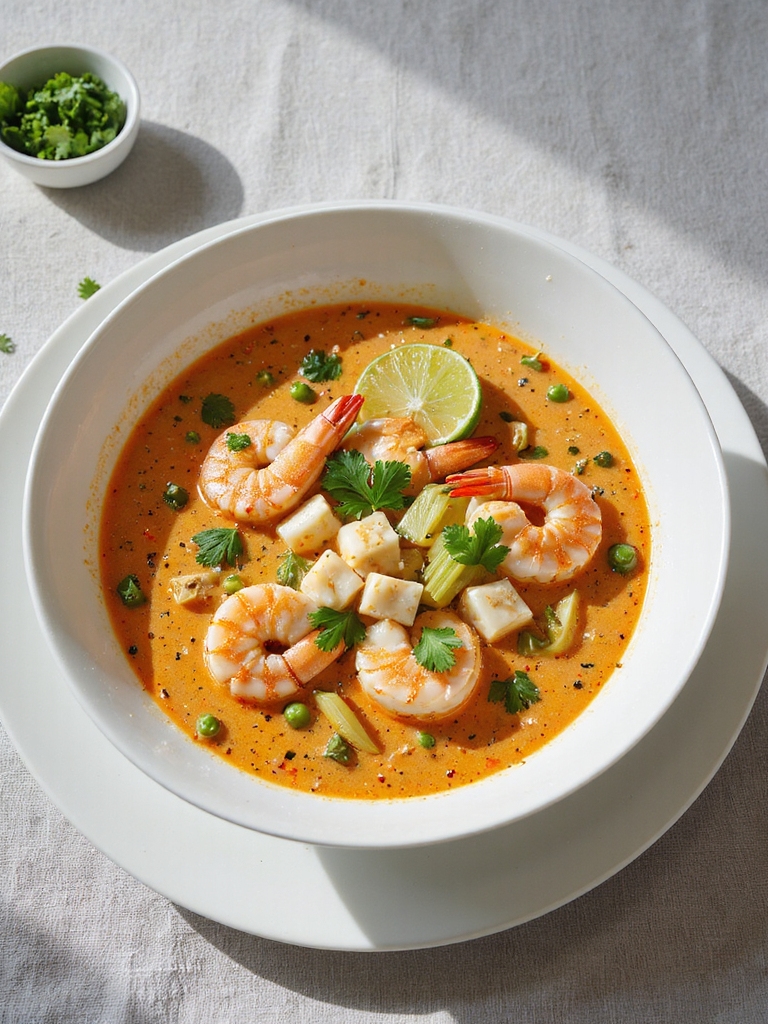 decadent seafood soup recipe
