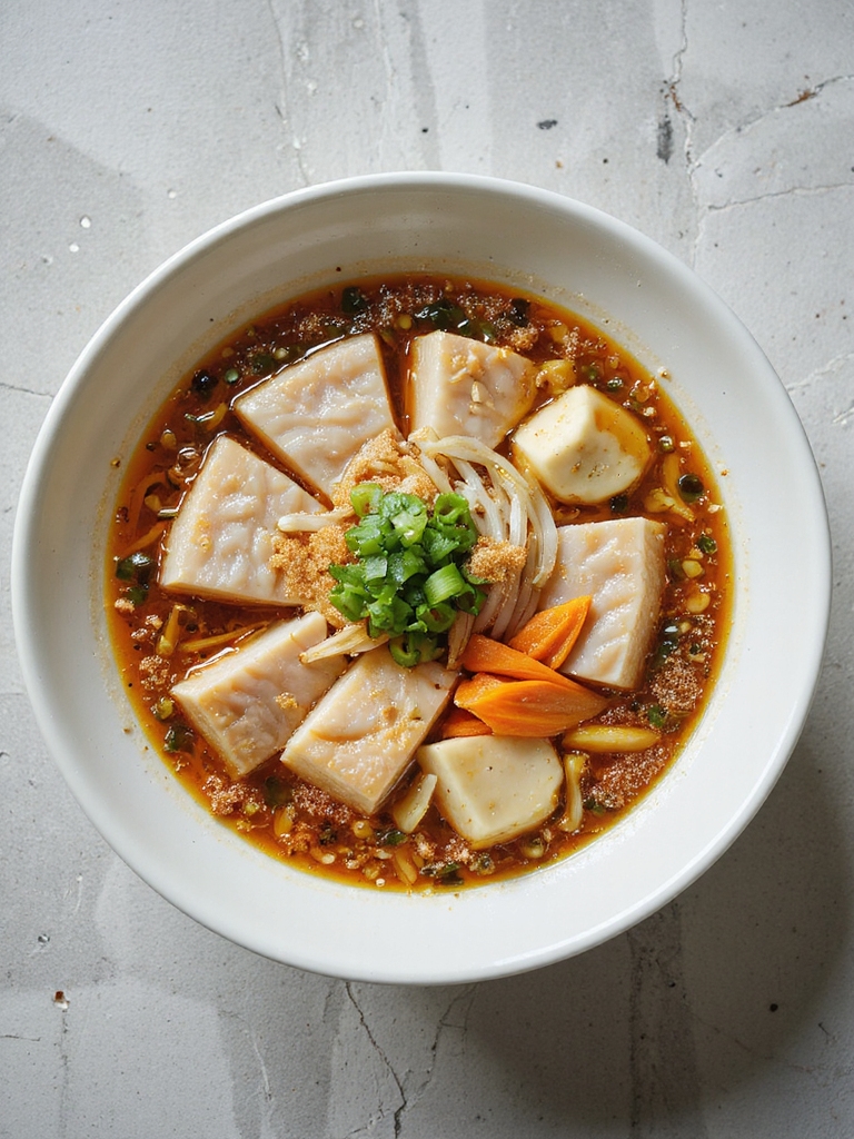 delicate umami rich cod soup