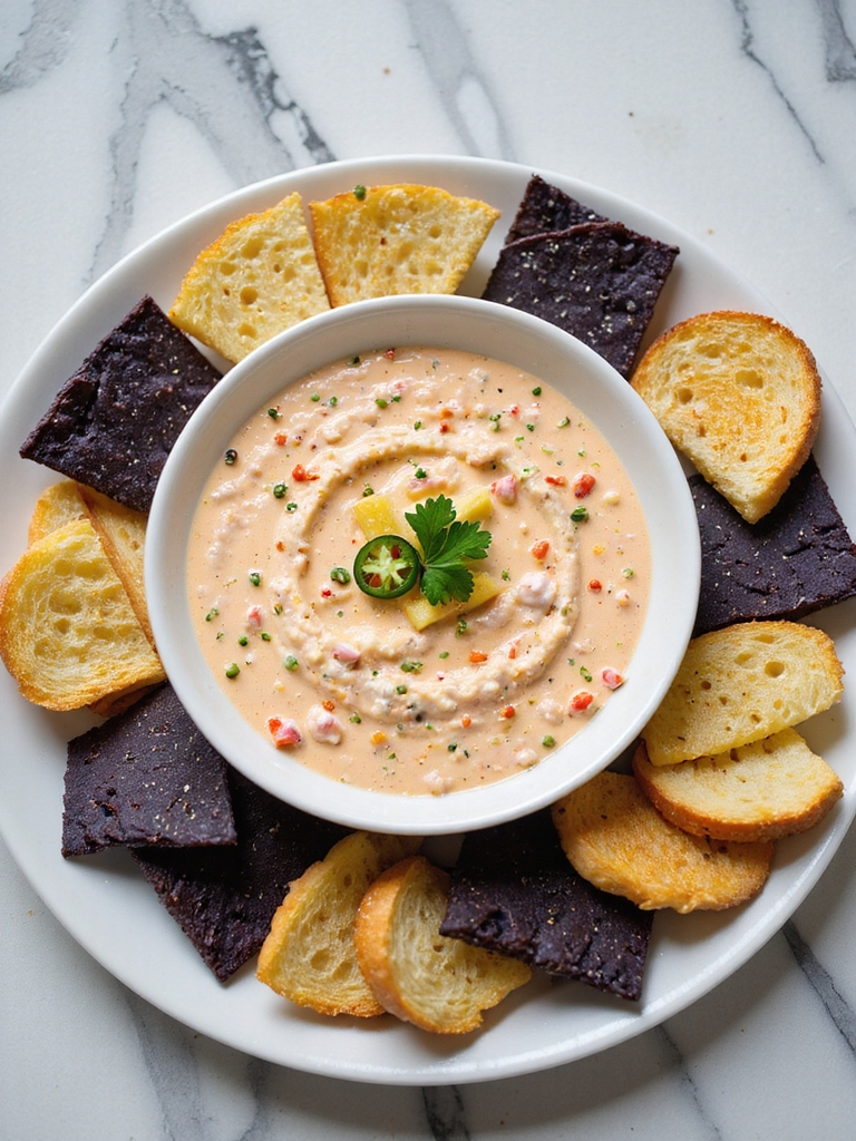 delicious crab pineapple dip