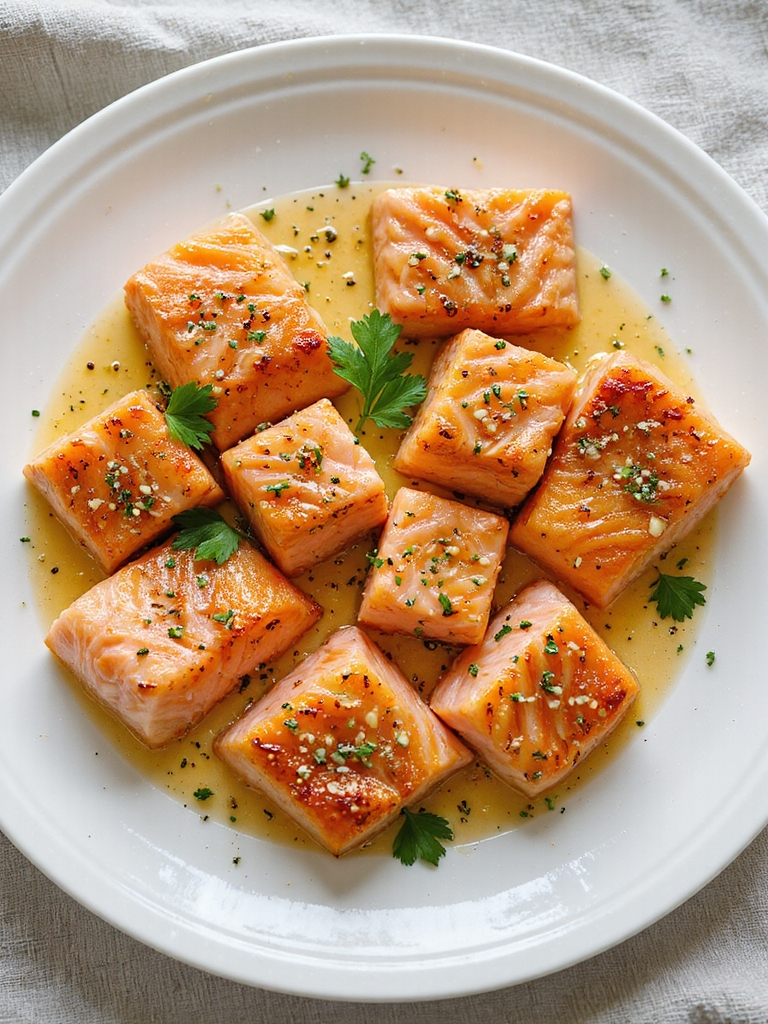 delicious garlic butter salmon