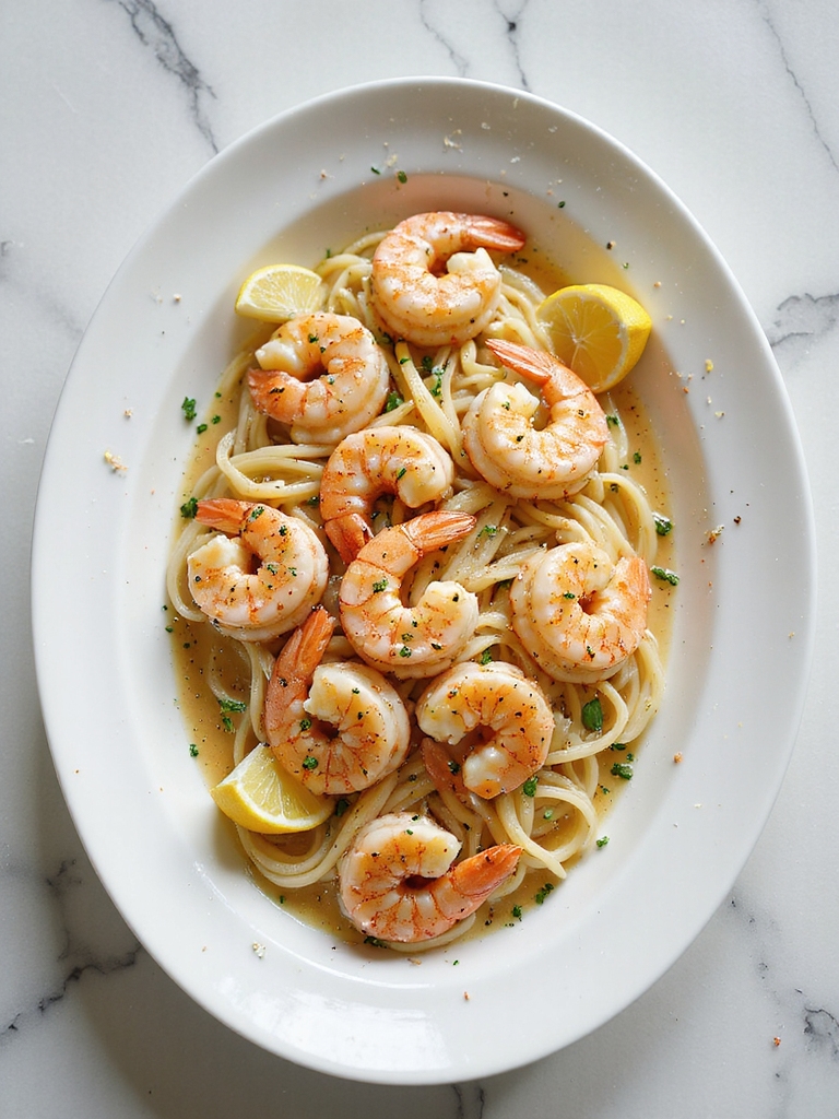 delicious garlic butter shrimp