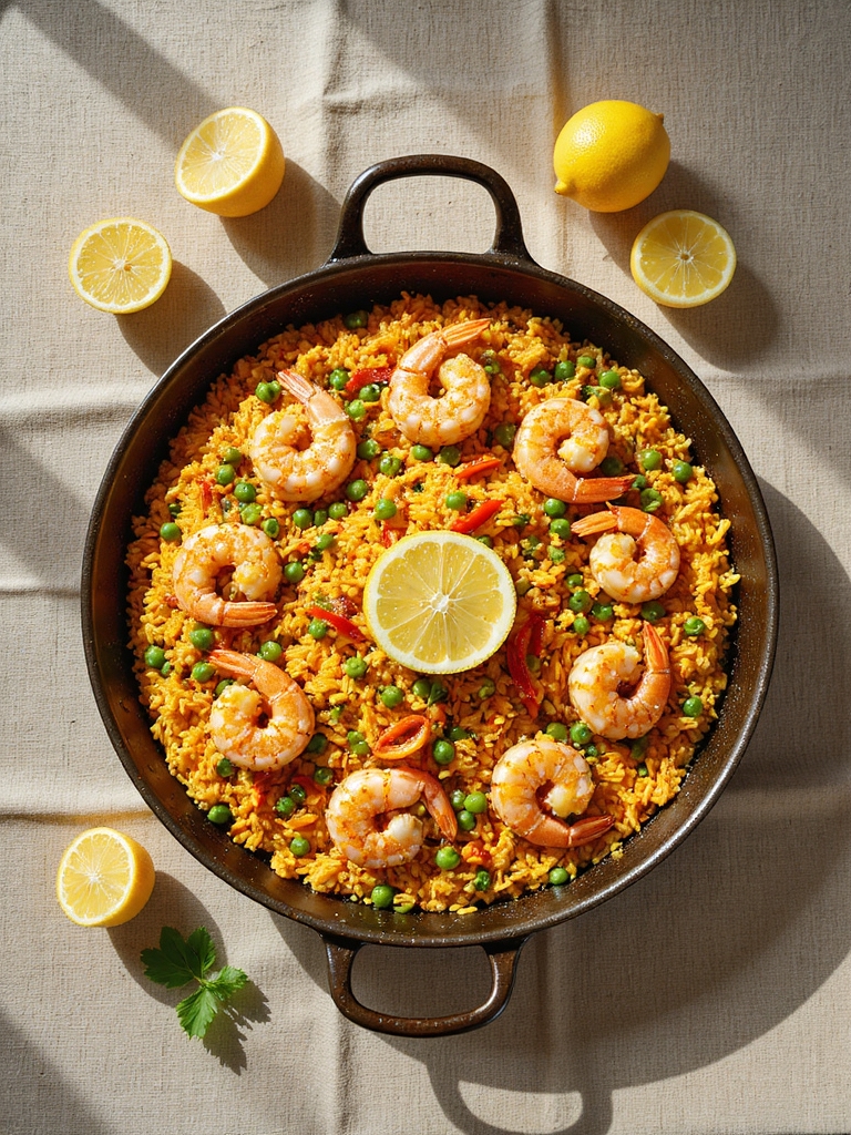delicious shrimp paella recipe