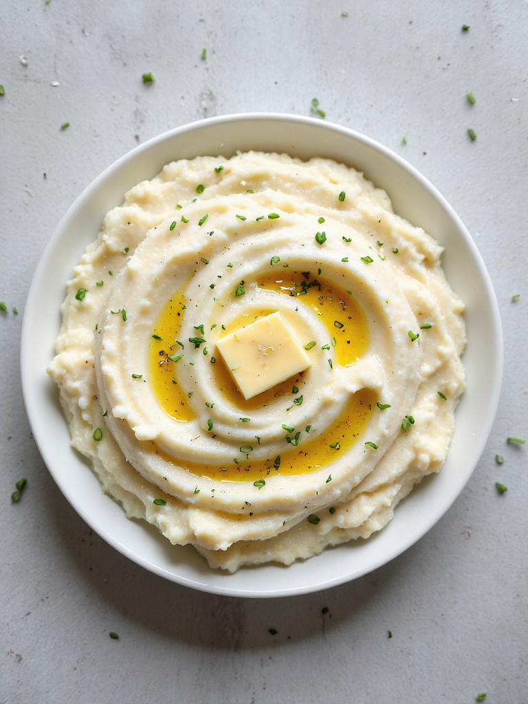 effortless garlic mashed potatoes