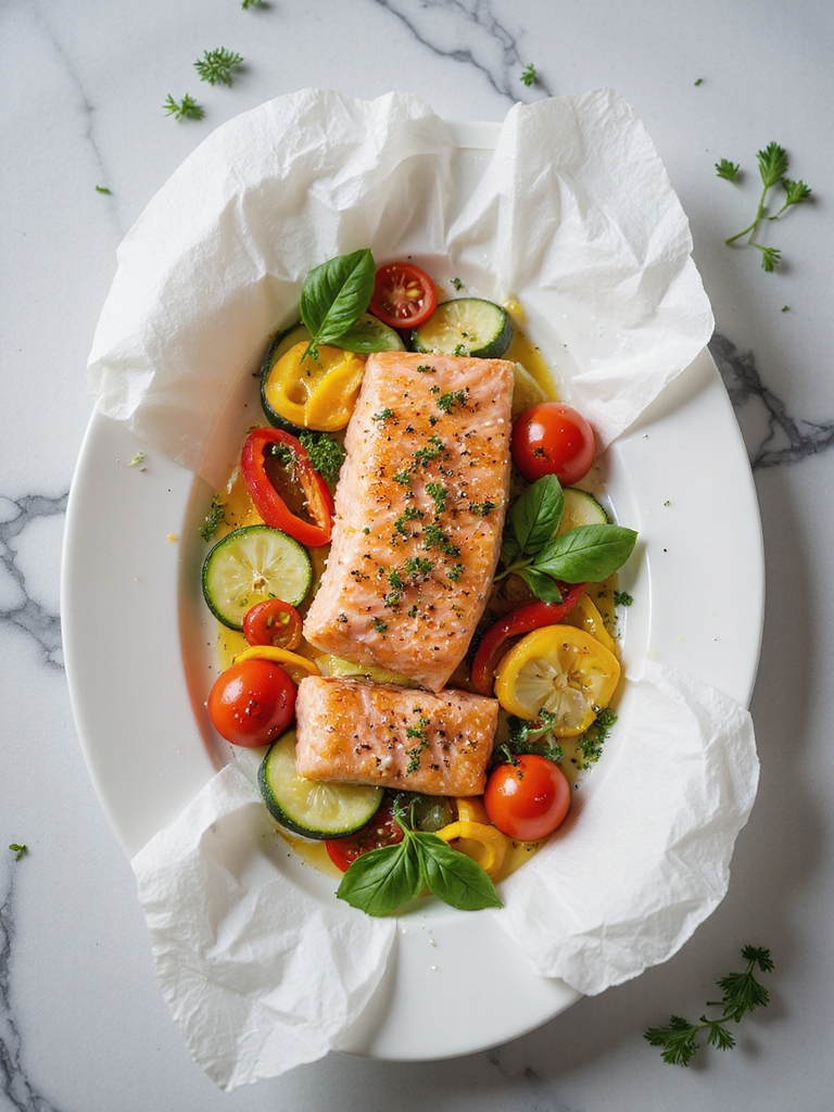 elegant salmon steam recipe