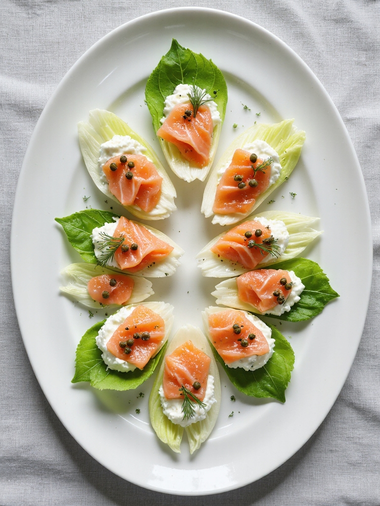 elegant smoked salmon appetizer