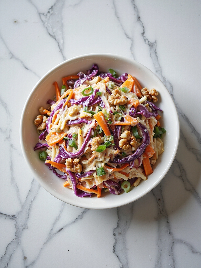 elevated summer bbq coleslaw