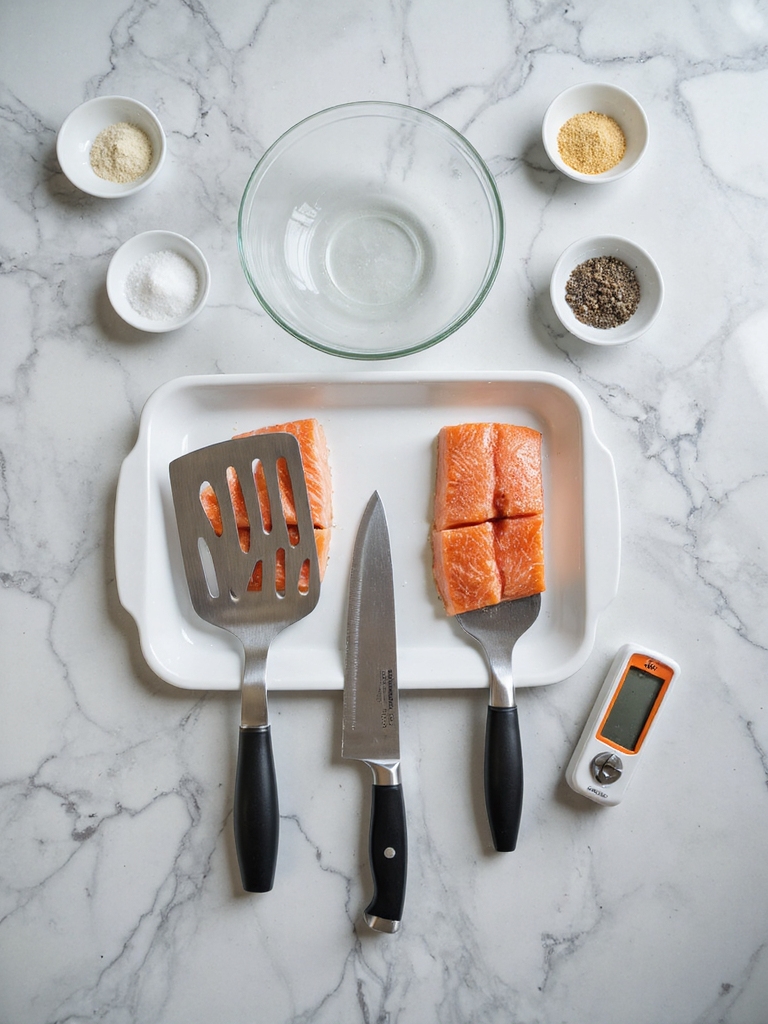 essential cooking tools salmon