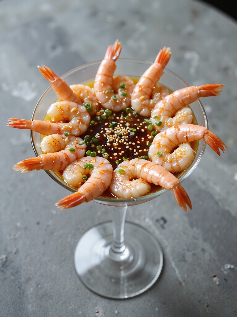 exotic shrimp cocktail fusion