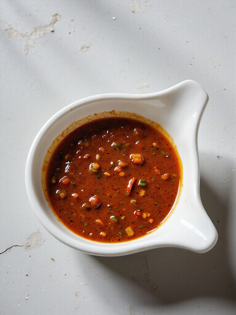 fiery fruity barbecue sauce