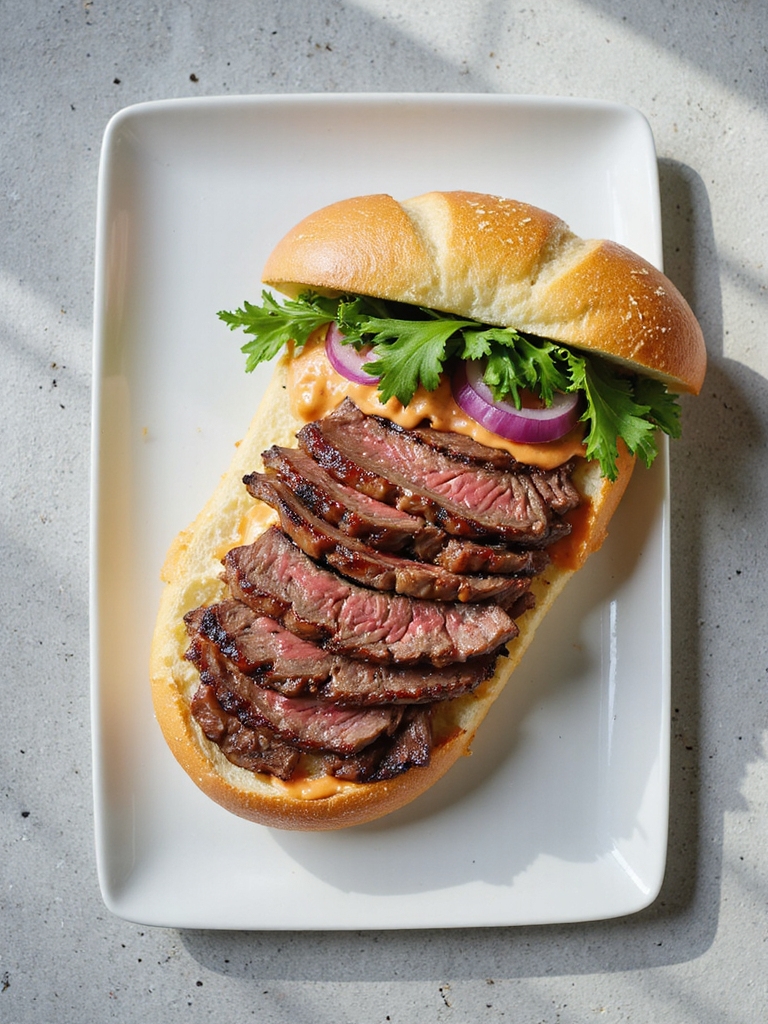flank steak sandwich recipe