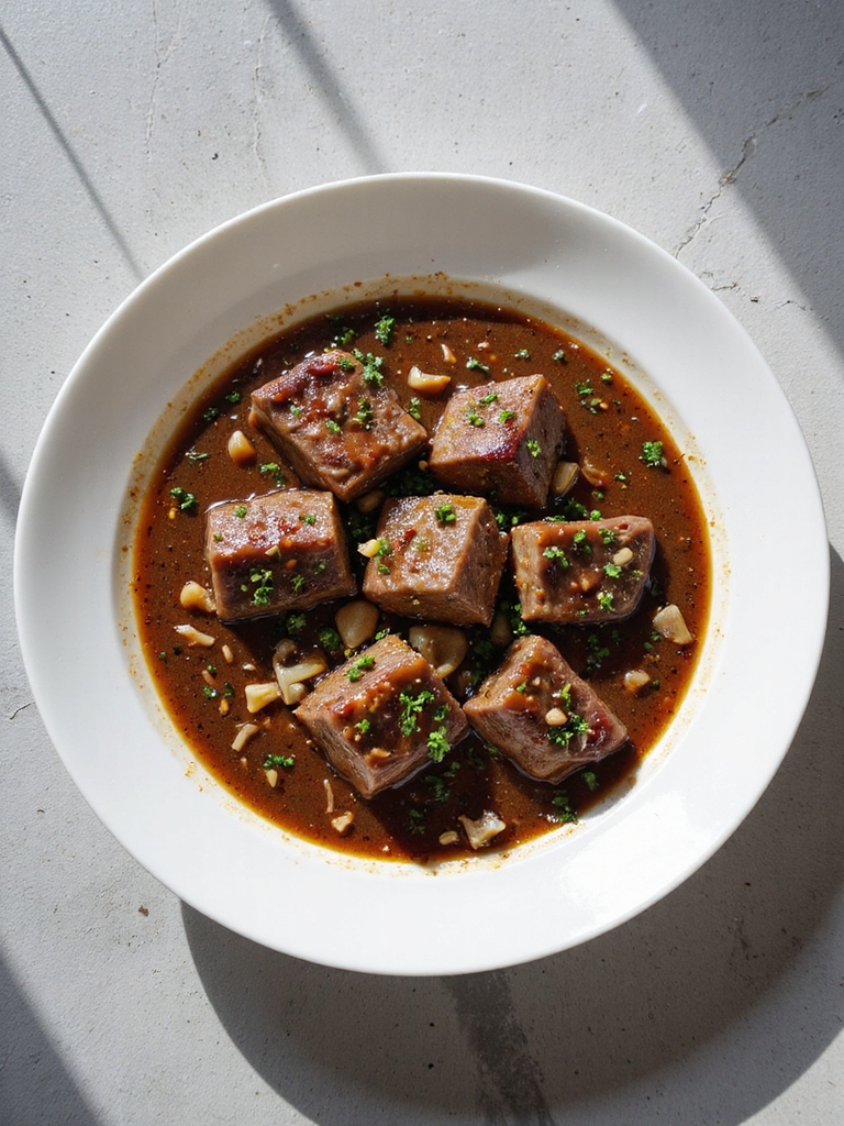 flavorful beef tips ingredients