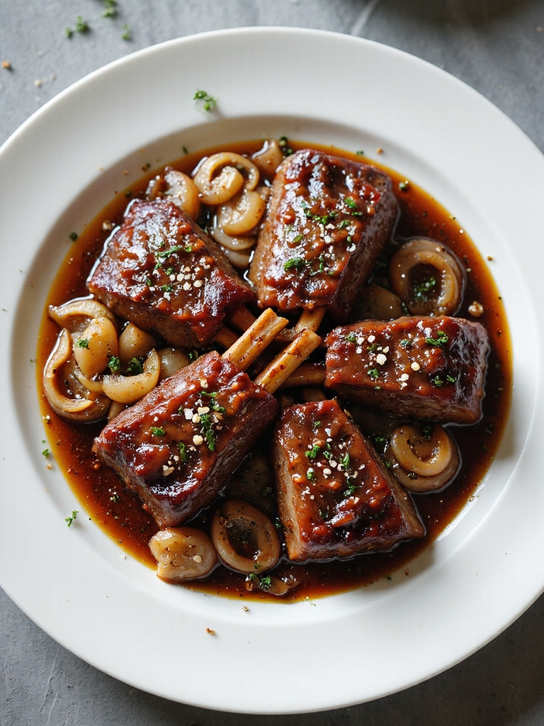 flavorful crock pot short ribs