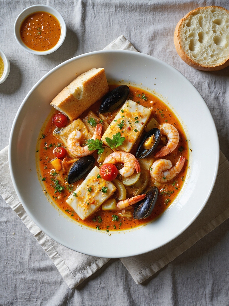 flavorful french seafood stew