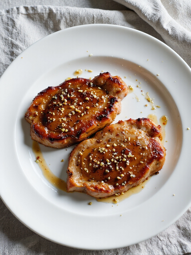 flavorful marinated pork chops