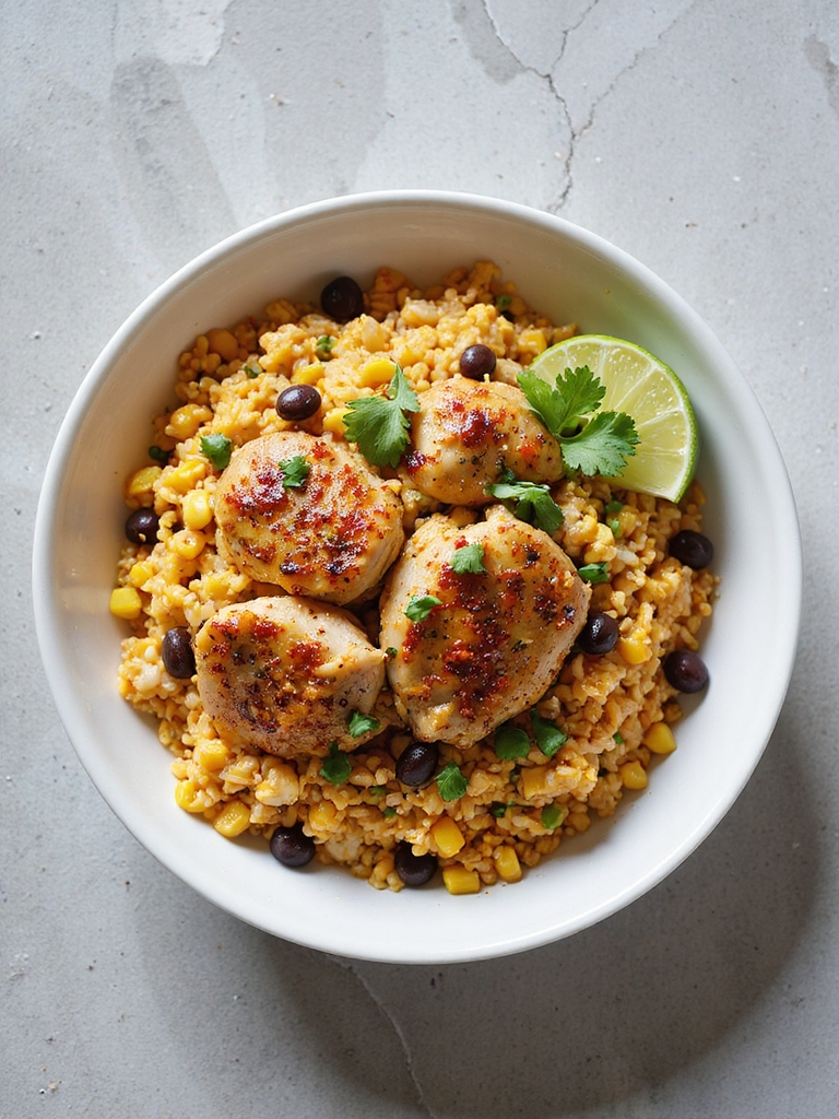 flavorful mexican chicken rice