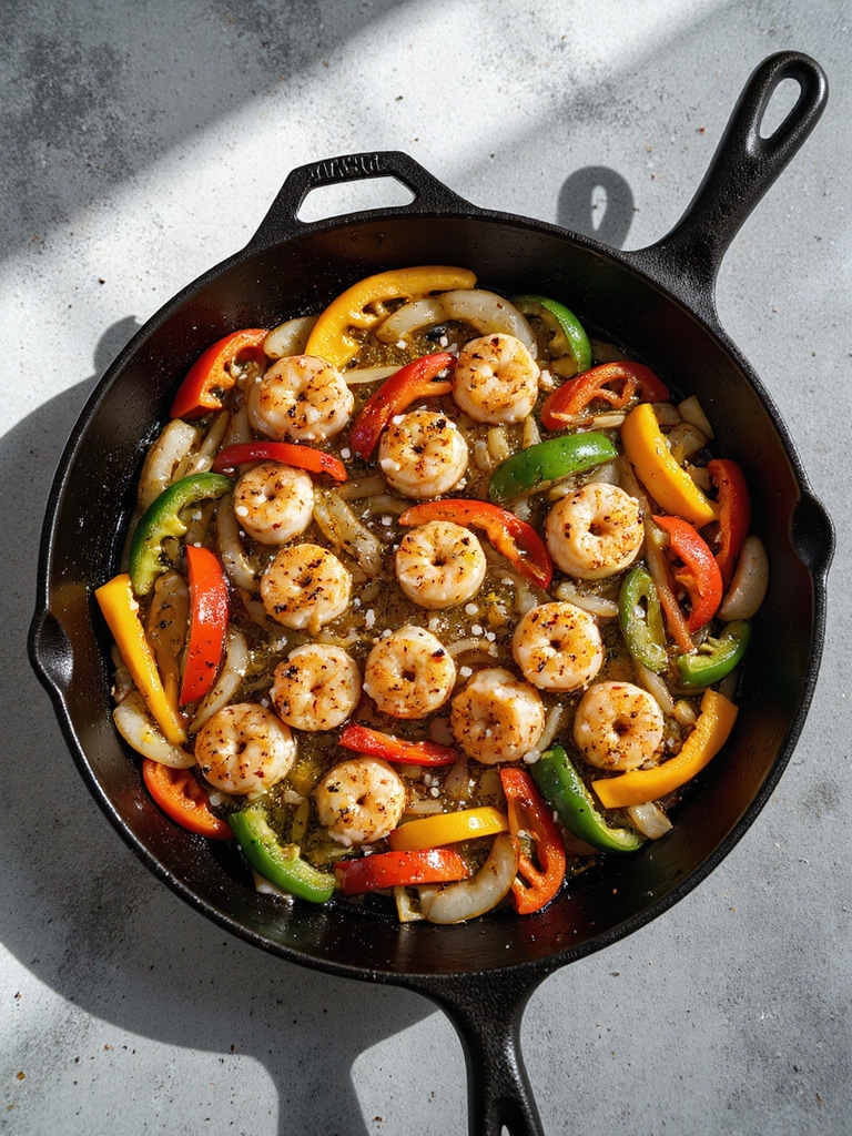 flavorful shrimp fajitas recipe