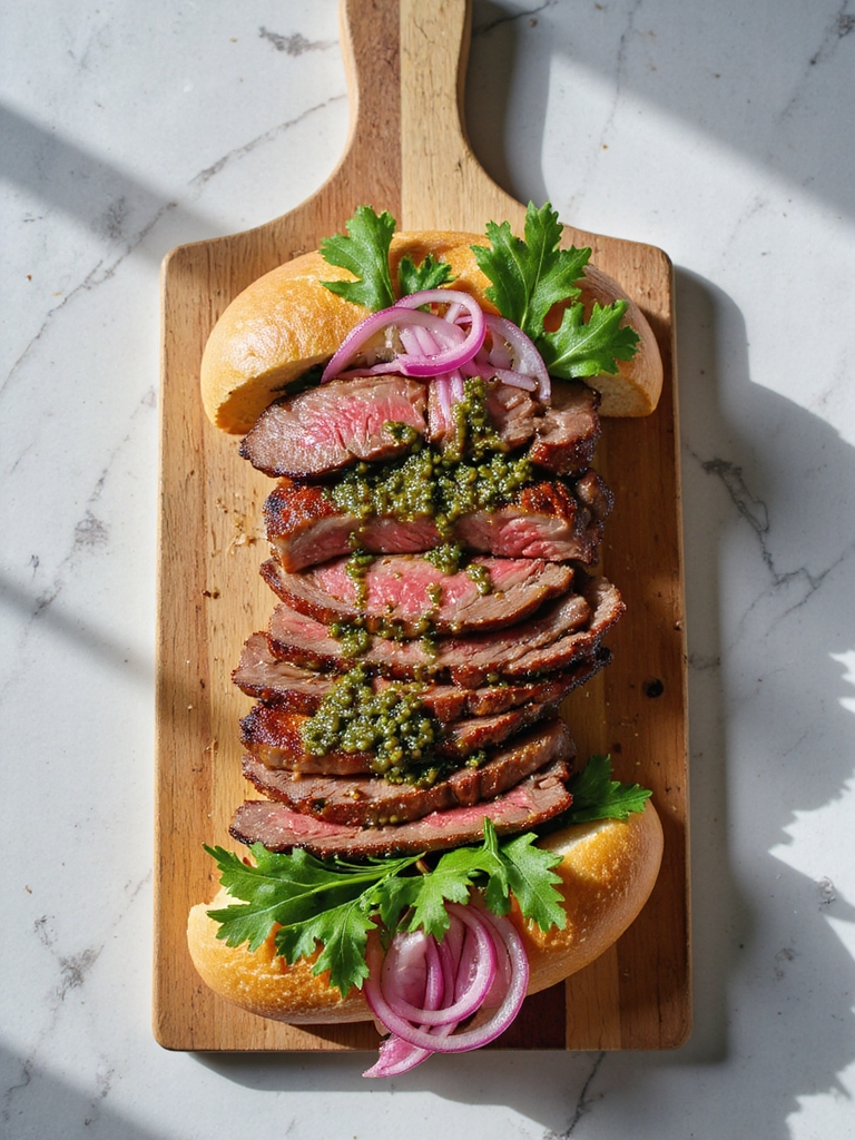 flavorful skirt steak wraps