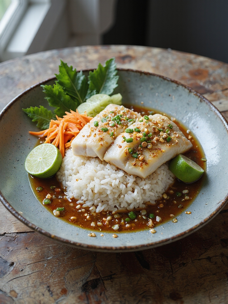 flavorful spiced seafood rice