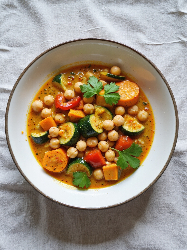 flavorful vegan chickpea stew