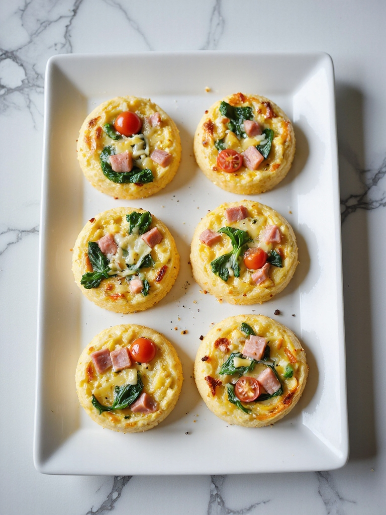 fluffy mini frittatas recipe