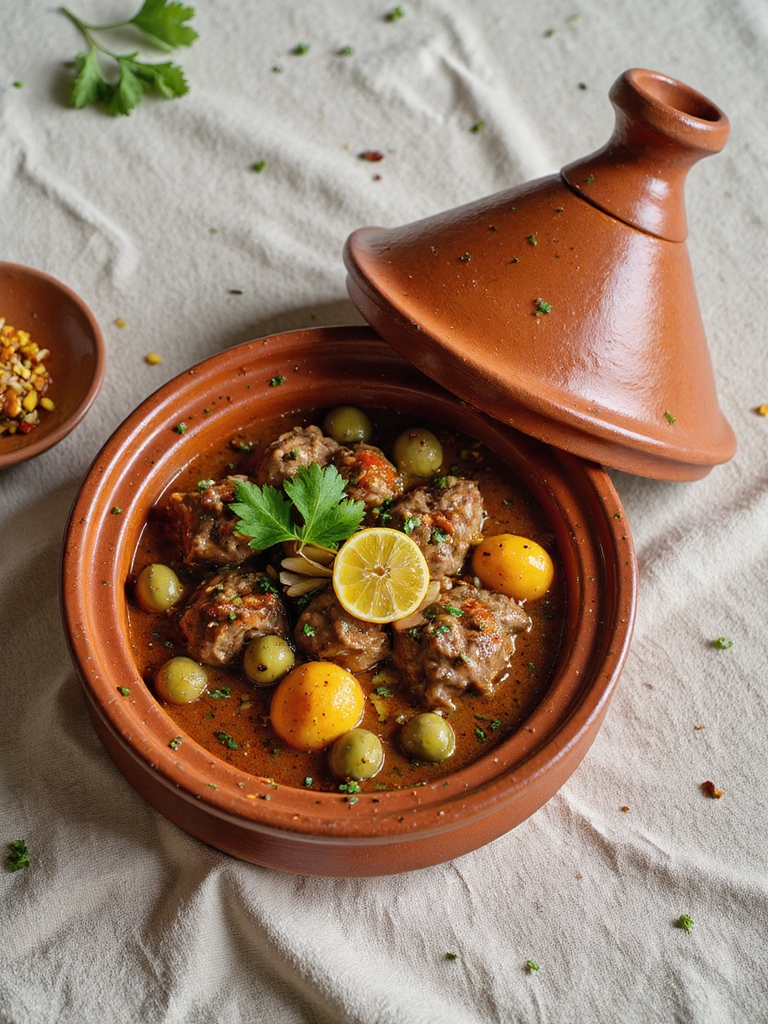 fragrant moroccan lamb tagine