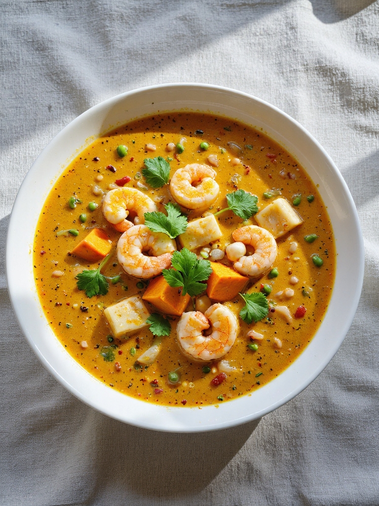 fragrant seafood spice soup