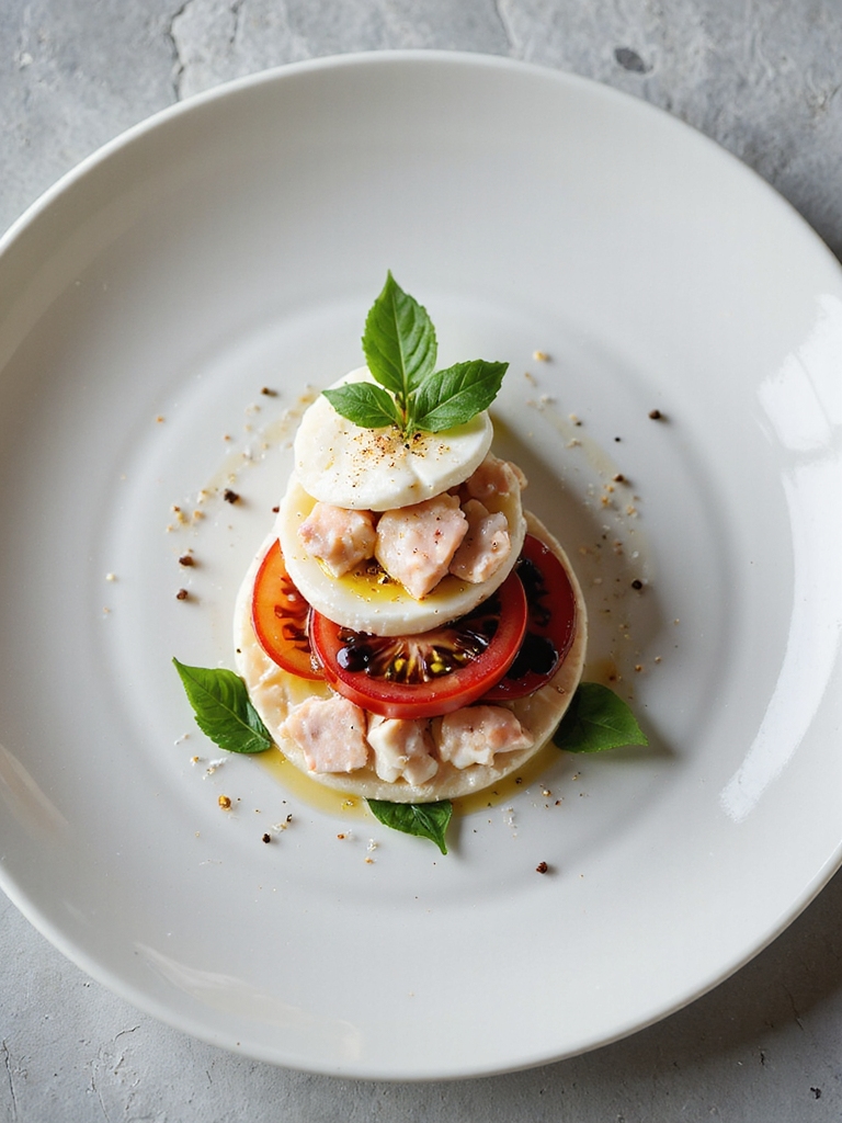 fresh and simple crab salad