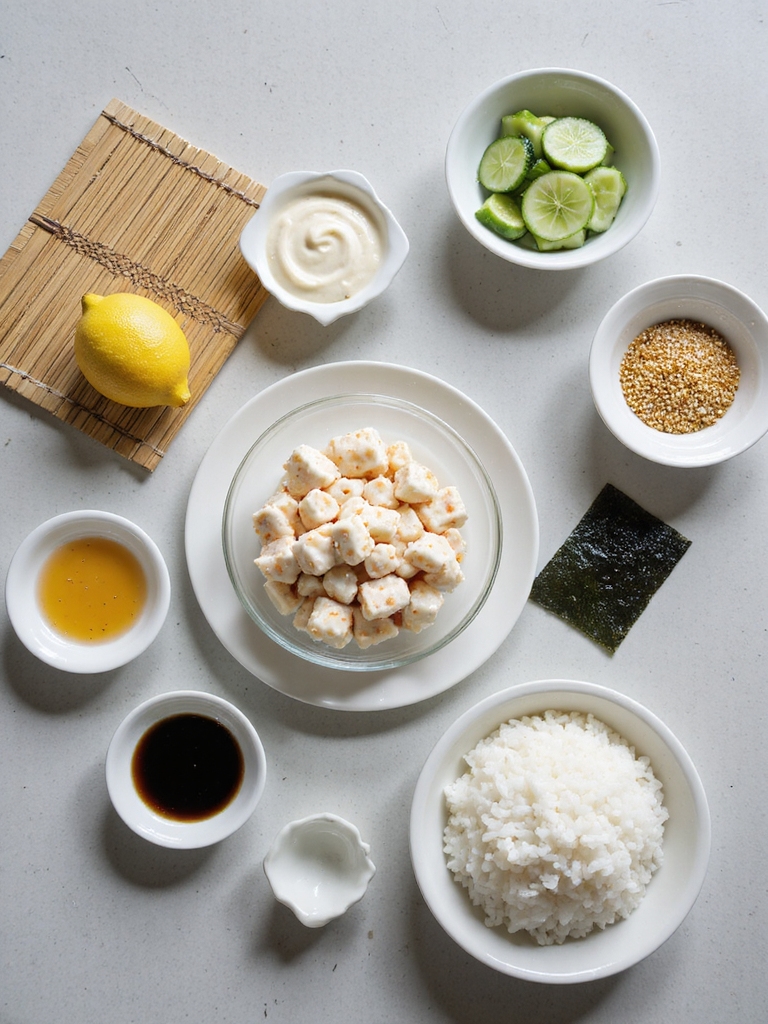 fresh quality sushi ingredients