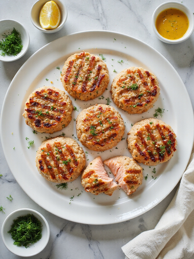 fresh salmon burger essentials