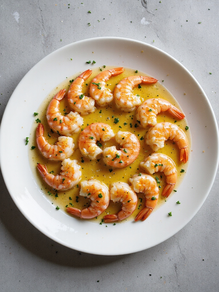 garlic butter shrimp delight