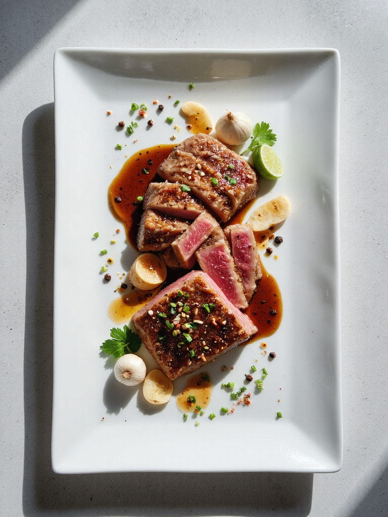 ginger soy marinated tuna steaks