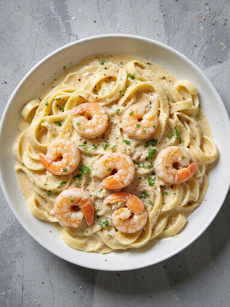 gluten free shrimp alfredo recipe