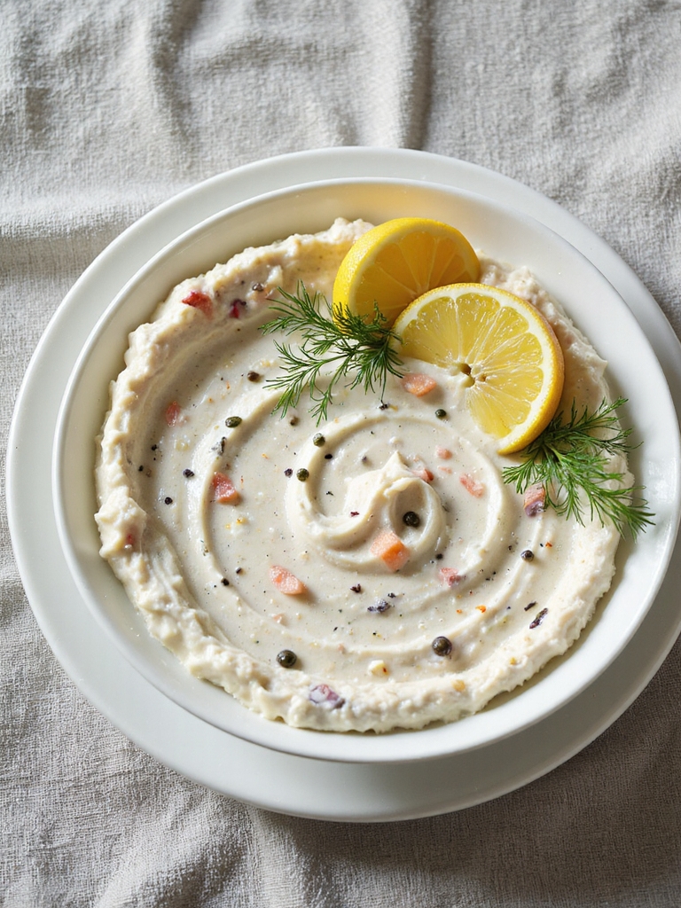 gourmet salmon capers dip