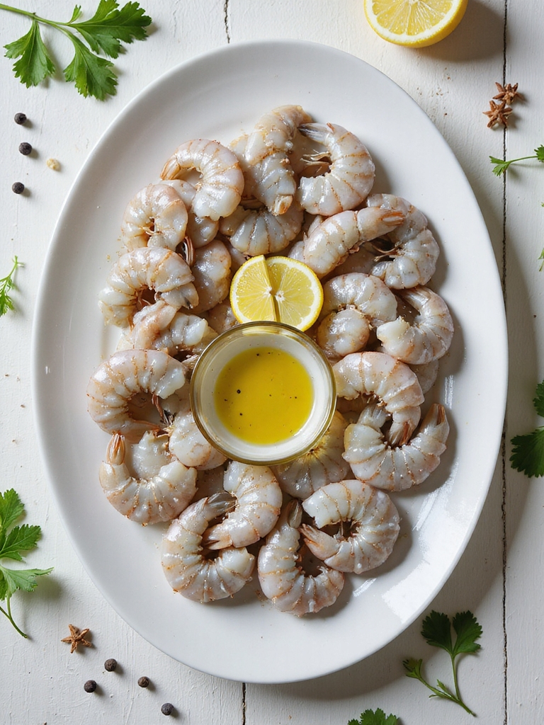 grill large fresh shrimp